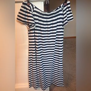 Off the shoulder dress